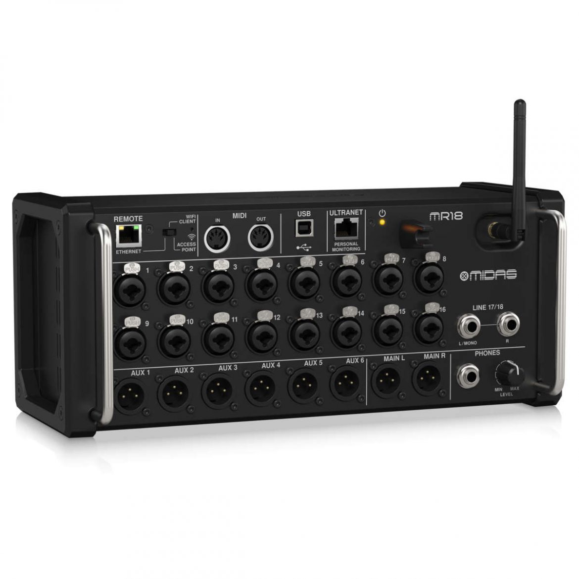 Midas Mr Mixer Digital De Rack De Canales